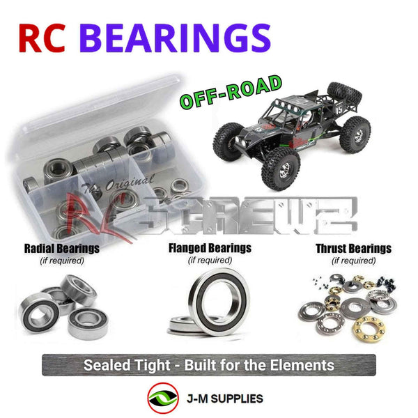 J-M SUPPLIES RC Parts Store - RCScrewZ Rubber Shielded Bearings vat002r for Vaterra Twin Hammers 1/10 VTR03000 RC Car | RCX