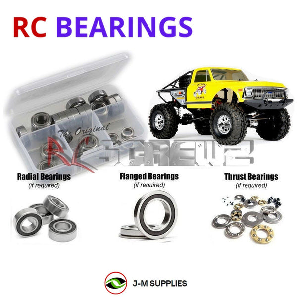 J-M SUPPLIES RC Parts Store - RCScrewZ Rubber Shielded Bearings vat015r for Vaterra Ascender K10 1972 VTR03090 RC Car | RCX
