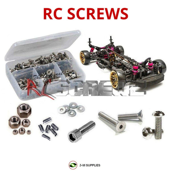 J-M SUPPLIES RC Parts Store - RCScrewZ Stainless Screw Kit 3rac009 for 3 Racing Sakura D4 1/10 (AWD Drift) RC Car | PRO