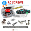 J-M SUPPLIES RC Parts Store - RCScrewZ Stainless Screw Kit ara048 for Arrma Infraction V3 4X4 3S 1/8 BLX Truck (#ARA4315V3) | PRO