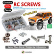 J-M SUPPLIES - RCScrewZ Stainless Screw Kit asc158 for Team Associated RC10 Trail/Portal Truck 1/10 (#40137) | PRO -