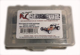 RCScrewZ Stainless Steel Screw Kit ass076 for Team Associated RC10B6 Team Kit 1/10 Electric 2WD Off-Road Buggy (#90011) | UPG