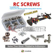 J-M SUPPLIES - RCScrewZ Stainless Screw Kit cap016 for Capricorn RC C04 Nitro 1/10th On-Road Touring Chassis | SET -