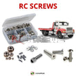 Representative image of an RCScrewZ stainless steel screw kit for CrossRC WT-4 Roll Back Wrecker #CZRWT4; exact kit contents vary by RC model.