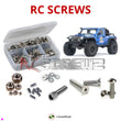 Representative image of an RCScrewZ stainless steel screw kit for Cross RC EMO-X / RTR 1/8th 4X4 #CZREMOX; exact kit contents vary by RC model.