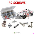 Representative image of an RCScrewZ stainless steel screw kit for Team Durango DESC210R 1/10 2WD Short Course Truck; exact kit contents vary by RC model.
