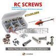J-M SUPPLIES RC Parts Store - RCScrewZ Stainless Screw Kit gsk004 for Goosky Legend RS4 Venom 380 3D Electric Helicopter | UPG