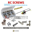 J-M SUPPLIES RC Parts Store - RCScrewZ Stainless Screw Kit gsk007 for Goosky Legend RS7 700-Class Electric 3D Helicopter (BAF040001-006) | RCX