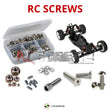 Representative image of an RCScrewZ stainless steel screw kit for HB Racing D2 Evo 2wd 1/10th HB204240; exact kit contents vary by RC model.