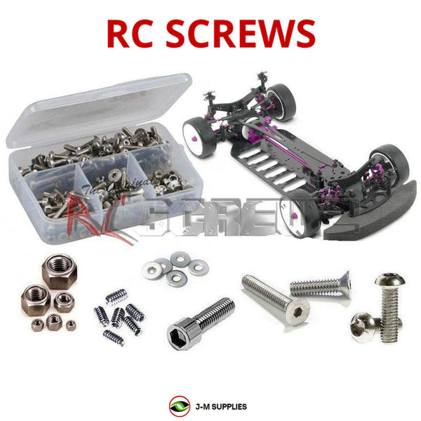 J-M SUPPLIES - RCScrewZ Stainless Screw Kit hpi011 for HPI RS4 Pro 4 / Hara 1/10th (#185/#187) Touring Car | PRO -