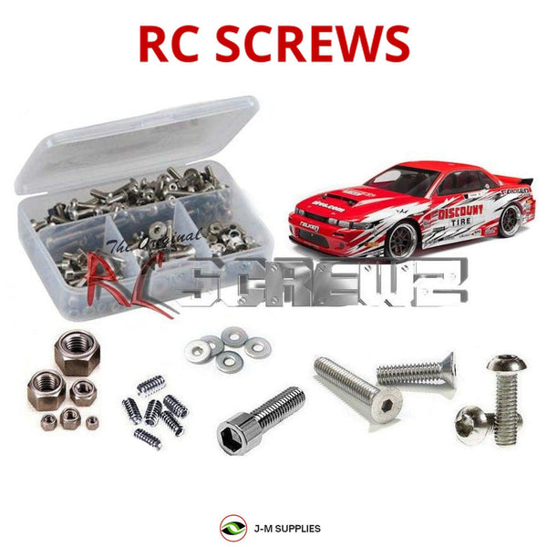 J-M SUPPLIES RC Parts Store - RCScrewZ Stainless Screw Kit hpi080 for HPI Racing RS4 3 Nitro Drift #112587 RC Car | SET