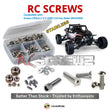 J-M SUPPLIES - RCScrewZ Stainless Screw Kit kra004 for Kraken VESLA.5 2WD 1/5 C1G Gas Roller (#KVS304) | SET -