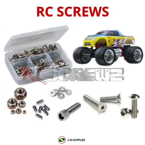 J-M SUPPLIES RC Parts Store - RCScrewZ Stainless Steel Screw Kit kyo050 for Kyosho Mini-Z Monster Truck Electric 4WD Multiple Body Variations | SET