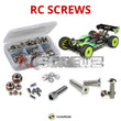 J-M SUPPLIES - RCScrewZ Stainless Screw Kit los104 for Team Losi 8ight-X 1/8th Nitro (TLR04007) RC Buggy | SET -