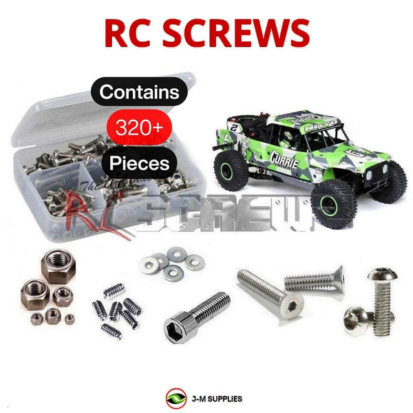 J-M SUPPLIES - RCScrewZ Stainless Screw Kit los132 for Losi Hammer Rey U4 4WD 1/10 (#LOS03030) Racer Truck | SET -