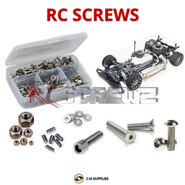 J-M SUPPLIES RC Parts Store - RCScrewZ Stainless Screw Kit mug050 for Mugen Seiki MTX7R Nitro 4wd #T2006 RC Car | SET