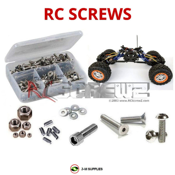 J-M SUPPLIES RC Parts Store - RCScrewZ Stainless Screw Kit rcr005 for RedCat Racing RockSlide Crawler 1/8 4WD RC Car | UPG