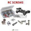 Representative image of an RCScrewZ stainless steel screw kit for Schumacher Cat K1 1/10th #K135/K136; exact kit contents vary by RC model.