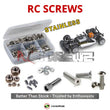 Representative image of an RCScrewZ stainless steel screw kit for Serpent 747 1/10th Scale - Nitro 4WD (#804005) Touring Car; exact kit contents vary by RC model.