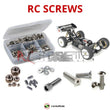 Representative image of an RCScrewZ stainless steel screw kit for Sworkz S35-3e 1/8 Buggy SWX910027; exact kit contents vary by RC model.