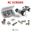 Representative image of an RCScrewZ stainless steel screw kit for Sworkz S35-Te 1/8 Truggy SWX910031; exact kit contents vary by RC model.