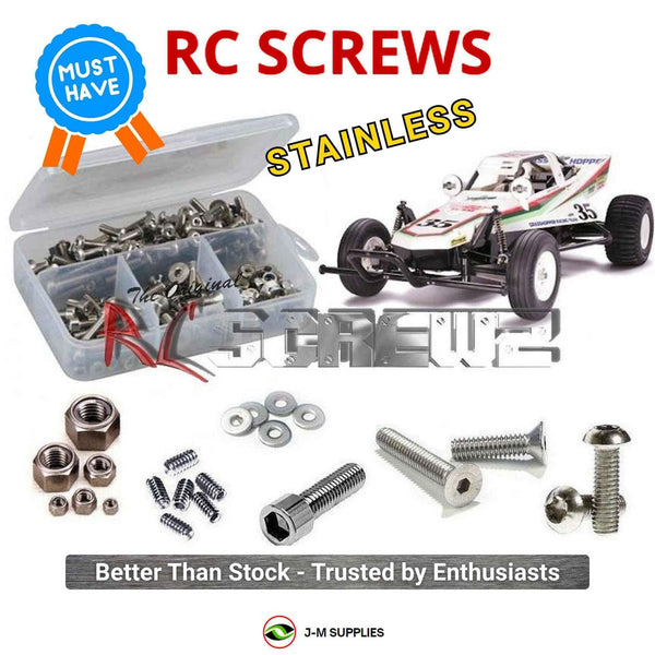 J-M SUPPLIES RC Parts Store - RCScrewZ Stainless Screw Kit tam104 for Tamiya Grasshopper (2005) (#58346) 1/10 Electric Buggy | UPG