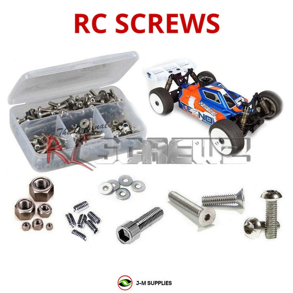 J-M SUPPLIES RC Parts Store - RCScrewZ Stainless Screw Kit tek016 for Tekno RC NB48.4 Buggy 1/8 TKR8300 RC Car | SET