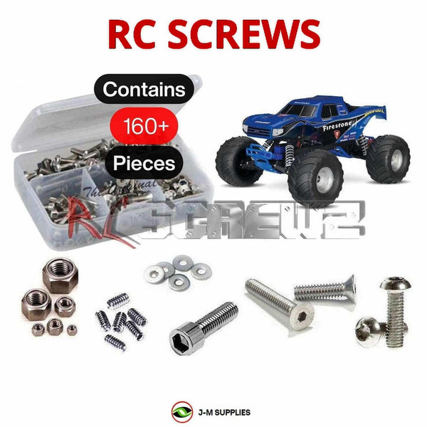 J-M SUPPLIES RC Parts Store - RCScrewZ Stainless Screw Kit tra077 for Traxxas Bigfoot 2WD 1/10 MT (#36034-1 / #36084-1) | SET