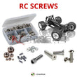 Representative image of an RCScrewZ stainless steel screw kit for Team XRAY M18T / Pro / M18MT #380500 / #380600; exact kit contents vary by RC model.
