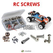 Representative image of an RCScrewZ stainless steel screw kit for Team XRAY XT8e '22 Truggy 1/8th #350301; exact kit contents vary by RC model.