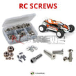 Representative image of an RCScrewZ stainless steel screw kit for XRAY XT2 C/D (2023) 1/10 Carpet/Dirt #XRA320206 / #XRA320207; exact kit contents vary by RC model.