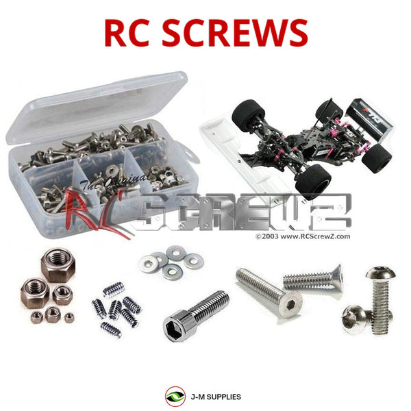 J-M SUPPLIES - RCScrewZ Stainless Steel Screw Kit 3rac004 for 3 Racing F113 Onroad 1/10th RC Car | PRO -