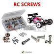 J-M SUPPLIES RC Parts Store - RCScrewZ Stainless Steel Screw Kit aga004 for Agama Racing A319 / A319P 1/8 Nitro 4WD Off-Road Competition Buggy | RCX