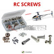 Representative image of an RCScrewZ stainless steel screw kit for Align T-REX 450 SE V2 450-Class Electric Helicopter; exact kit contents vary by RC model.