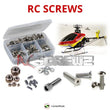 Representative image of an RCScrewZ stainless steel screw kit for Align T-REX 500X 500-Class Electric Helicopter (RH50E18XT); exact kit contents vary by RC model.