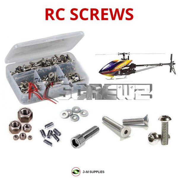 J-M SUPPLIES RC Parts Store - RCScrewZ Stainless Steel Screw Kit alg033 for Align T-REX 450 Pro DFC Helicopter (#KX015087T) | PRO