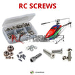 Representative image of an RCScrewZ stainless steel screw kit for Align T-REX 700N DFC (RH70N07XT); exact kit contents vary by RC model.