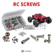 J-M SUPPLIES - RCScrewZ Stainless Steel Screw Kit ara034 for Arrma Outcast 8s 1/5 4WD Stunt Truck (#ARA5810) | PRO -