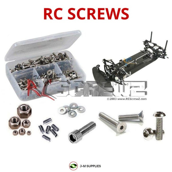 J-M SUPPLIES - RCScrewZ Stainless Steel Screw Kit awe003 for Awesomatix A700 EX RC Car | SET -