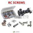 Representative image of an RCScrewZ stainless steel screw kit for Awesomatix A800MMX 1/10 Electric Touring Car; exact kit contents vary by RC model.