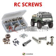 Representative image of an RCScrewZ stainless steel screw kit for Cross RC JT-4 1/10 4X4 #CZRJT4; exact kit contents vary by RC model.