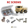 J-M SUPPLIES - RCScrewZ Stainless Steel Screw Kit czr017 for Cross RC FC-6 1/12th 6X6 (#CZRFC6) | SET -