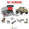 J-M SUPPLIES - RCScrewZ Stainless Steel Screw Kit czr020 for Cross RC HC-6 (#CZR90100040) | SET -