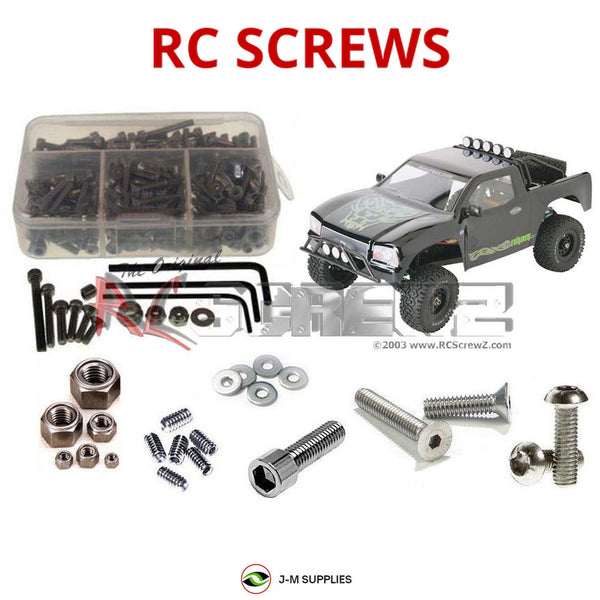 J-M SUPPLIES - RCScrewZ Stainless Steel Screw Kit dur032 for Duratrax Evader DT RC Car | SET -