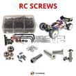Representative image of an RCScrewZ stainless steel screw kit for Team Durango DNX408/V2; exact kit contents vary by RC model.