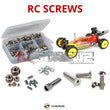 Representative image of an RCScrewZ stainless steel screw kit for Team Durango DEX-410 V3; exact kit contents vary by RC model.