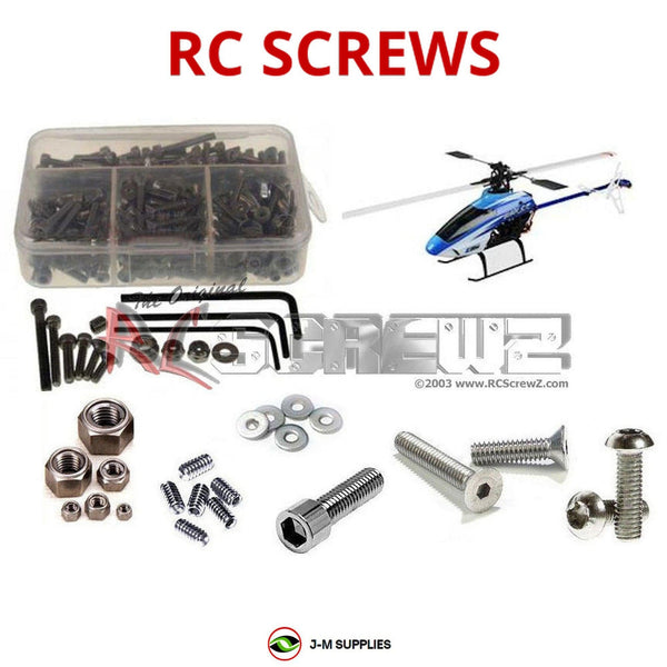 J-M SUPPLIES - RCScrewZ Stainless Steel Screw Kit efl009 for E-Flite Blade SR RC Car | PRO -