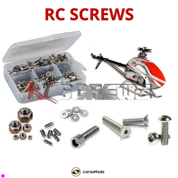 J-M SUPPLIES - RCScrewZ Stainless Steel Screw Kit gau010 for Gaui NX4 Helicopter Nitro RC | SET -
