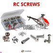 J-M SUPPLIES - RCScrewZ Stainless Steel Screw Kit gau010 for Gaui NX4 Helicopter Nitro RC | SET -