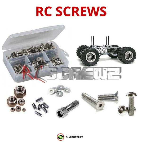 J-M SUPPLIES - RCScrewZ Stainless Steel Screw Kit gma003 for GMade Dragoon Racing Truck RC Car | SET -